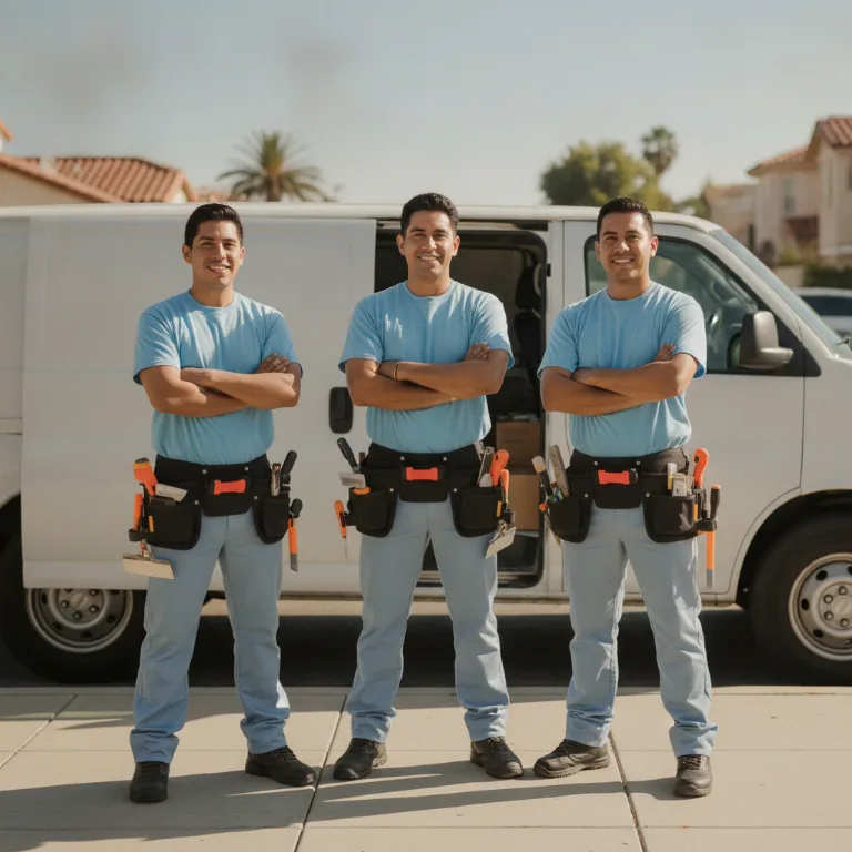 Ladrilhador equipe em Sobral